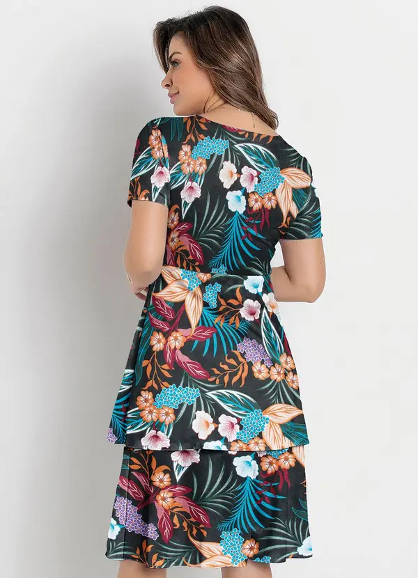 Rosalie - Vestido Floral em Malha 2