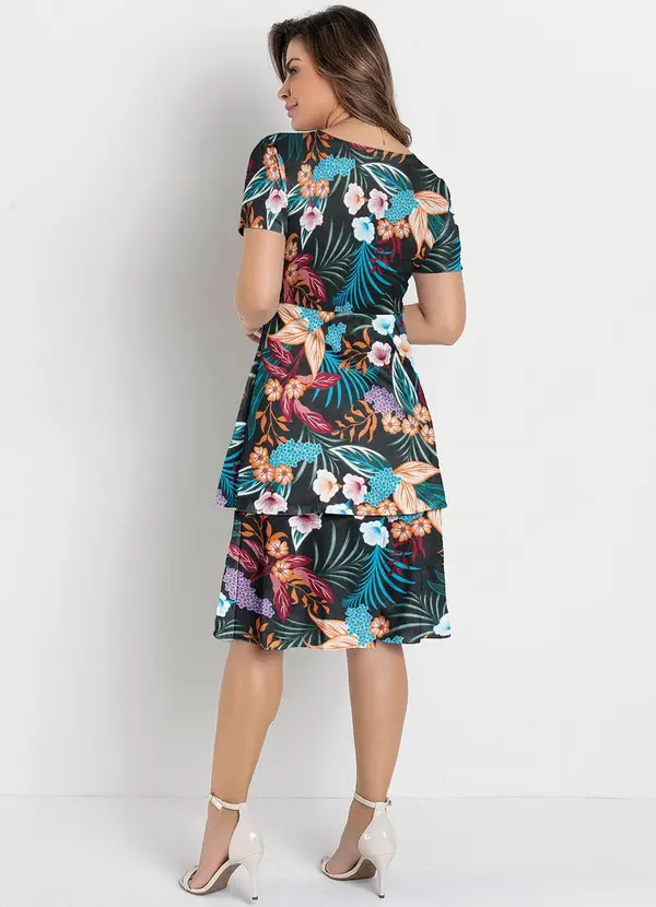 Rosalie - Vestido Floral em Malha 4