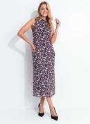 Vestido Floral em Tule