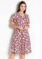 Rosalie - Vestido Floral Evasê Moda Evangélica - variação: Floral
