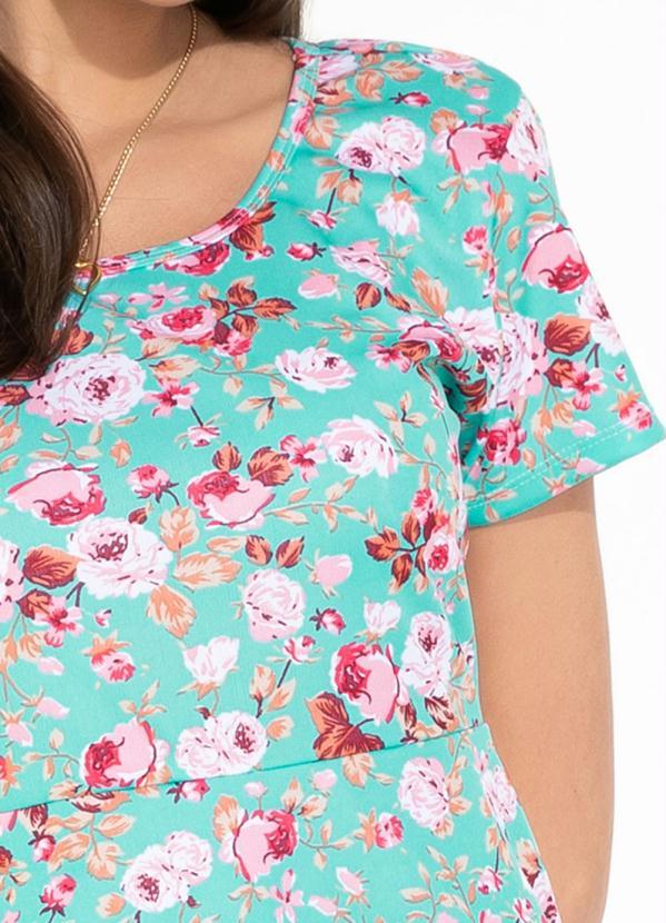 Rosalie - Vestido Floral Rosa Clássico 3