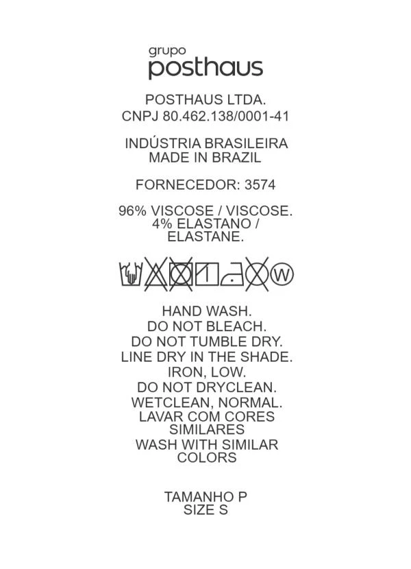 Quintess - Vestido Folhagem Orgânica em Malha de Viscose 12