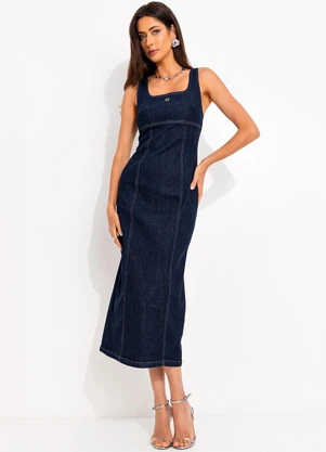 Colcci Jeans - Vestido Jeans Azul - COLCCI JEANS