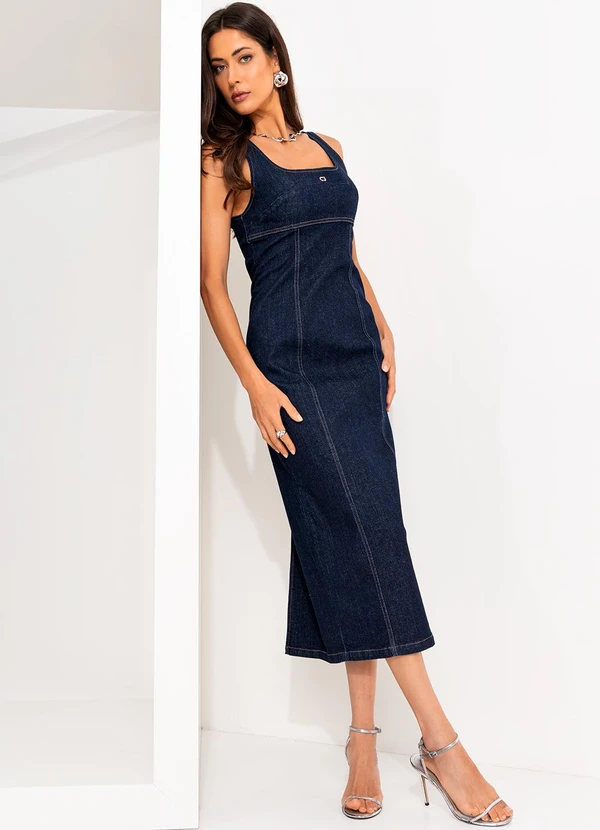 Colcci Jeans - Vestido Jeans Azul 3