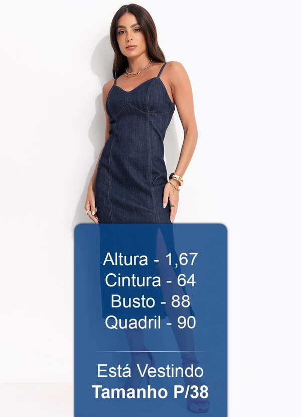 Colcci - Vestido Jeans Azul 6