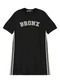 Minty - Vestido Juvenil Curto em Malhão Preto - variação: Preto