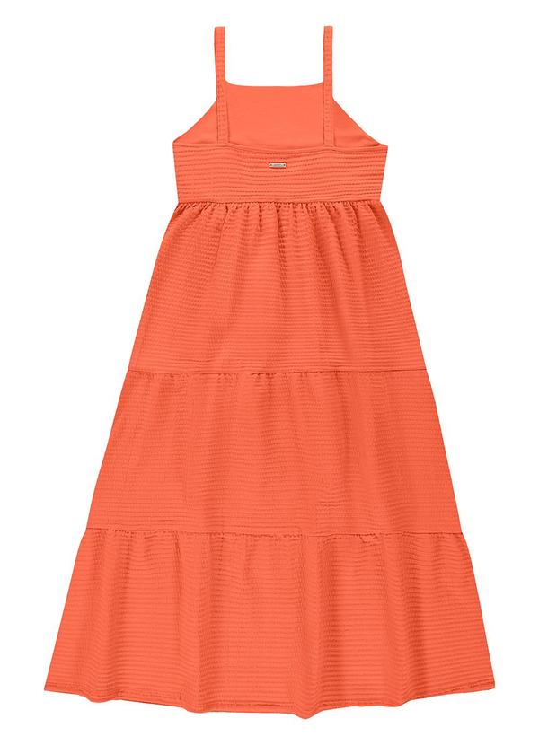 Enfim - Vestido Laranja Midi Marias 3