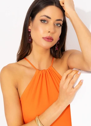 Colcci - Vestido Laranja - COLCCI