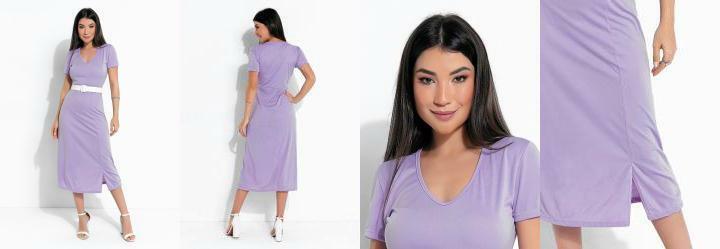 Vestido Lils com Fenda