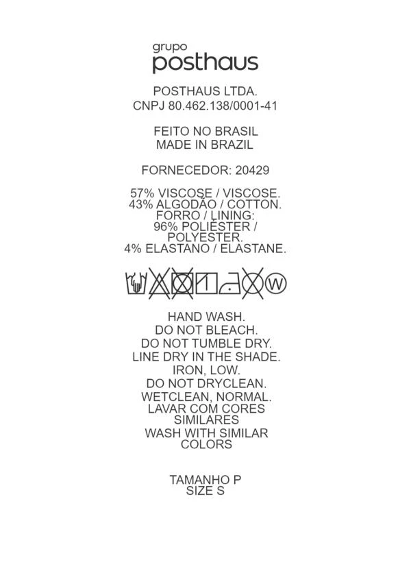 Quintess - Vestido Listrado Azul em Tricoline 14