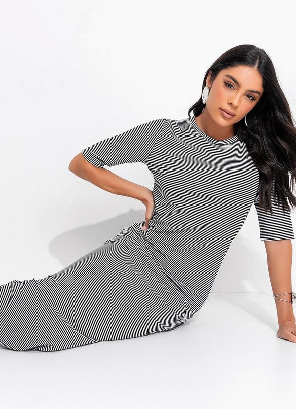 Forum - Vestido Listrado 3