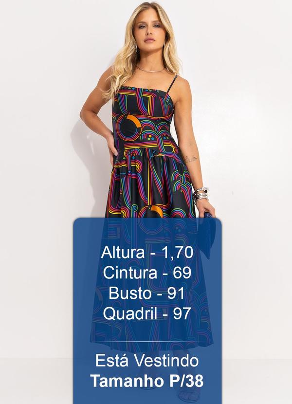 Farm - Vestido Logo Tuca Preto 6