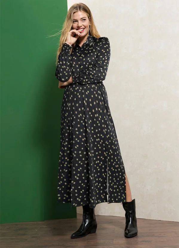 bonprix - Vestido Manga Longa Floral Liberty 3