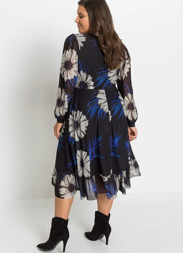 bonprix - Vestido Margarida Dark em Tule 10