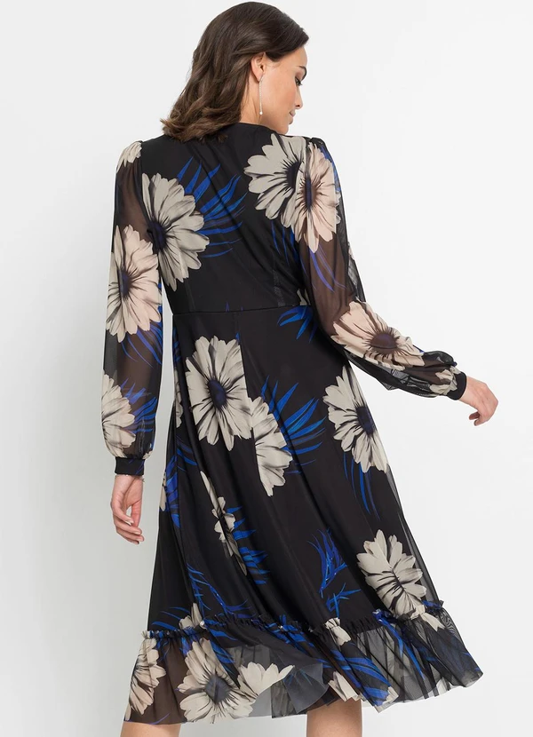 bonprix - Vestido Margarida Dark em Tule 2