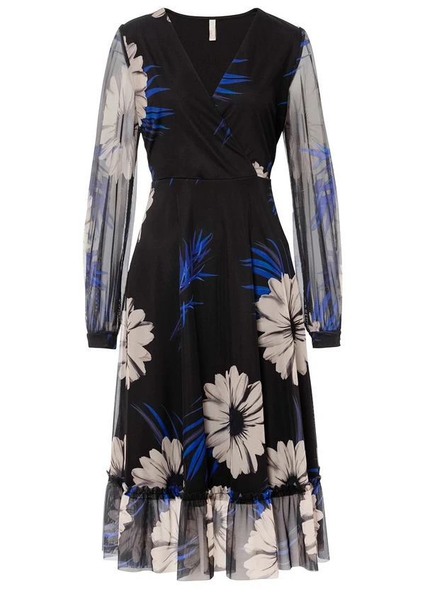 bonprix - Vestido Margarida Dark em Tule 6