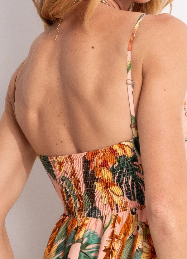 Farm - Vestido Marias Canto dos Pássaros Rosa 8