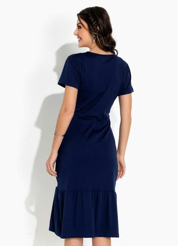 Rosalie - Vestido Marinho com Fivela 2