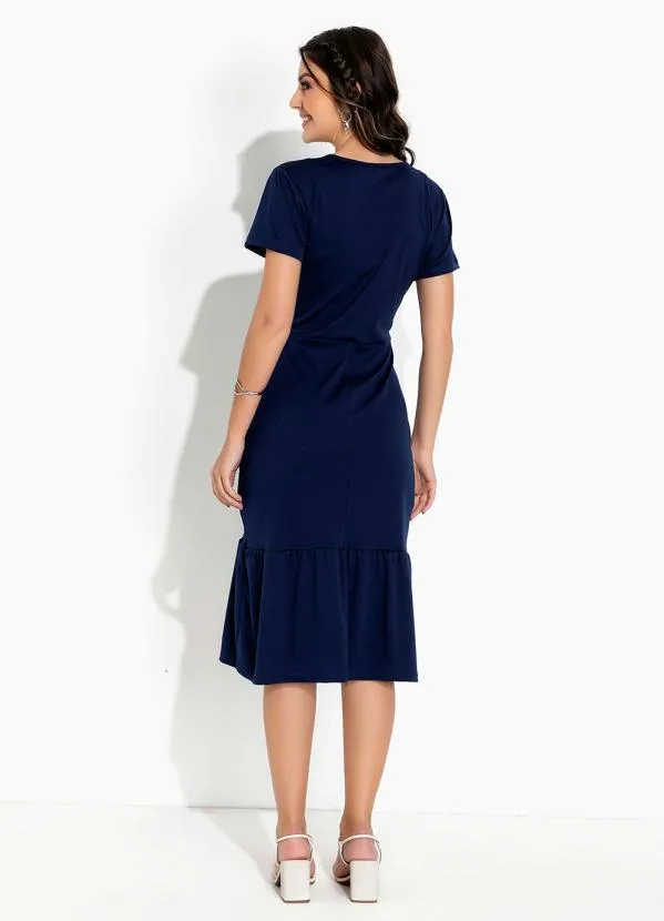 Rosalie - Vestido Marinho com Fivela 5