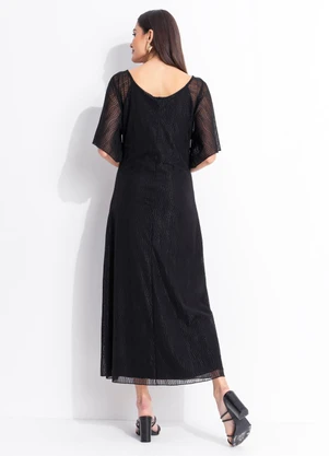 Quintess - Vestido Preto em Tule - QUINTESS