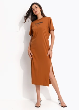Colcci - Vestido Marrom - COLCCI