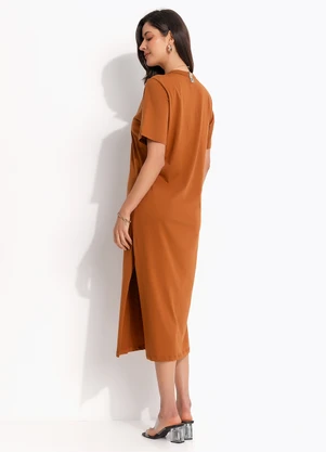 Colcci - Vestido Marrom - COLCCI