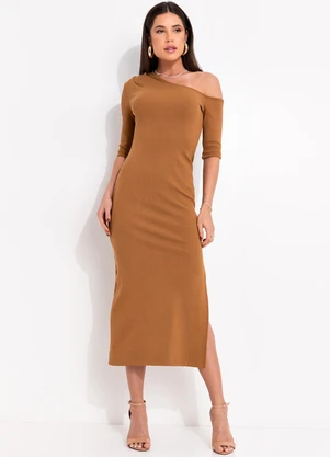 Colcci - Vestido Marrom - COLCCI