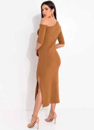 Colcci - Vestido Marrom - COLCCI