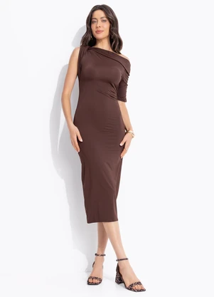 Colcci - Vestido Marrom - COLCCI