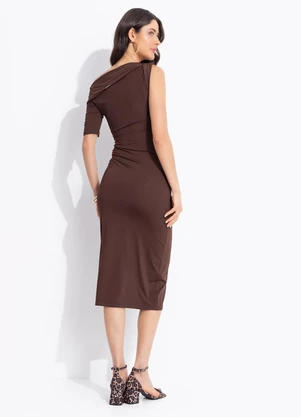 Colcci - Vestido Marrom - COLCCI