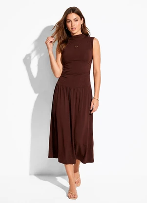 Colcci - Vestido Marrom - COLCCI