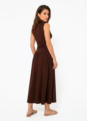 Colcci - Vestido Marrom - COLCCI