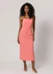 Sofie - Vestido Maxi Midi de Alça Laranja - variação: Laranja
