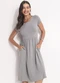Quintess - Vestido Mescla com Bolsos - variação: Mescla