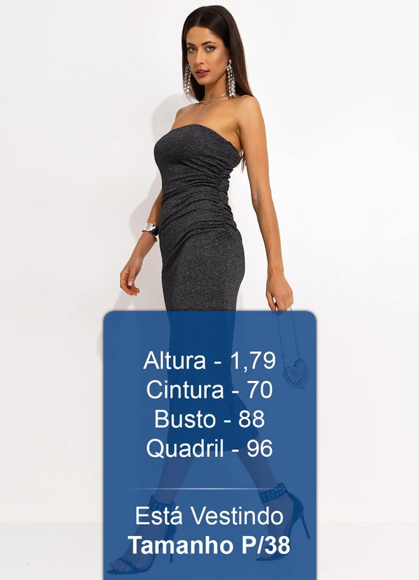 Colcci - Vestido Metalizado Prata 5