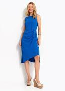 Vestido Azul em Air Flow