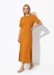 Colcci - Vestido Midi Preto - variação: Amarelo
