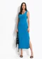 Colcci - Vestido Midi Preto - variação: Azul