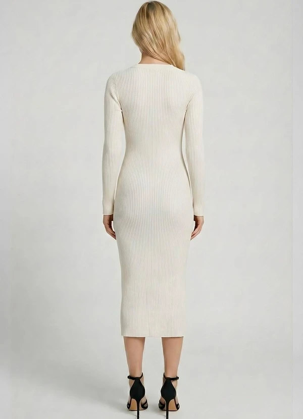 Ritmi Studio - Vestido Midi Canelado 2