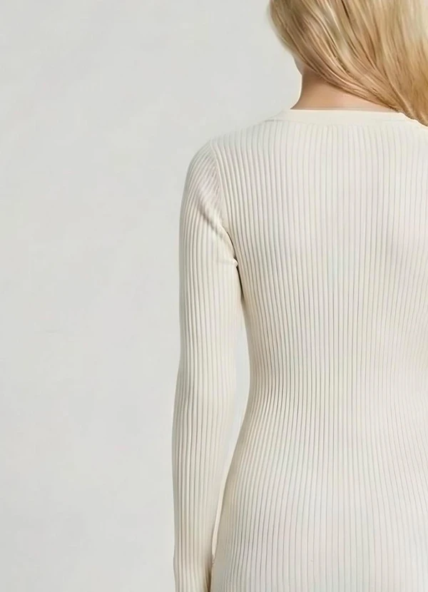 Ritmi Studio - Vestido Midi Canelado 3