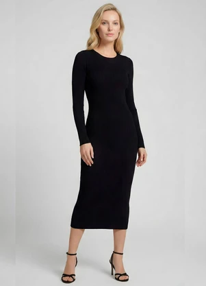 Ritmi Studio - Vestido Midi Canelado - RITMI STUDIO