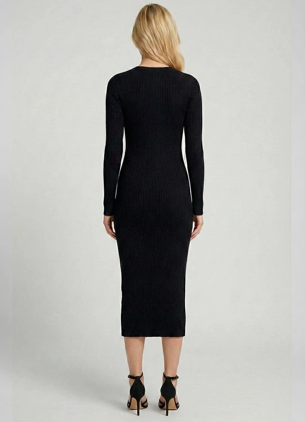 Ritmi Studio - Vestido Midi Canelado 2