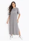 Colcci Jeans - Vestido Midi Cj Bege - variação: Cinza