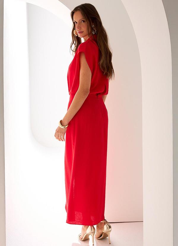 Ritmi Studio - Vestido Midi com Pregas 3