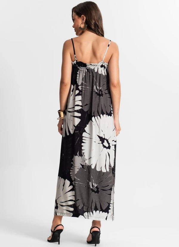 Endless - Vestido Midi de Alça Cinza 2