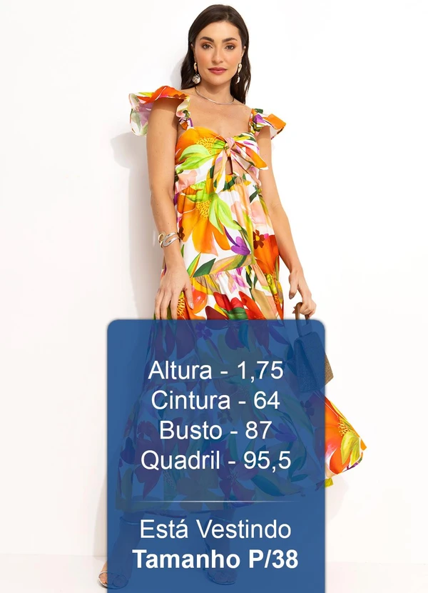 Farm - Vestido Midi de Alça Off White 6