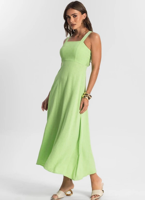 Endless - Vestido Midi de Alça Verde 3