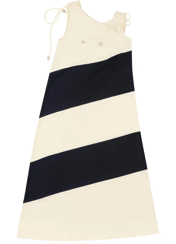 Malwee - Vestido Mídi em Moletinho Off White 4