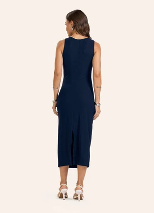 Endless - Vestido Midi Feminino Azul - ENDLESS