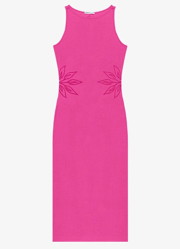 Endless - Vestido Midi Feminino Rosa 1